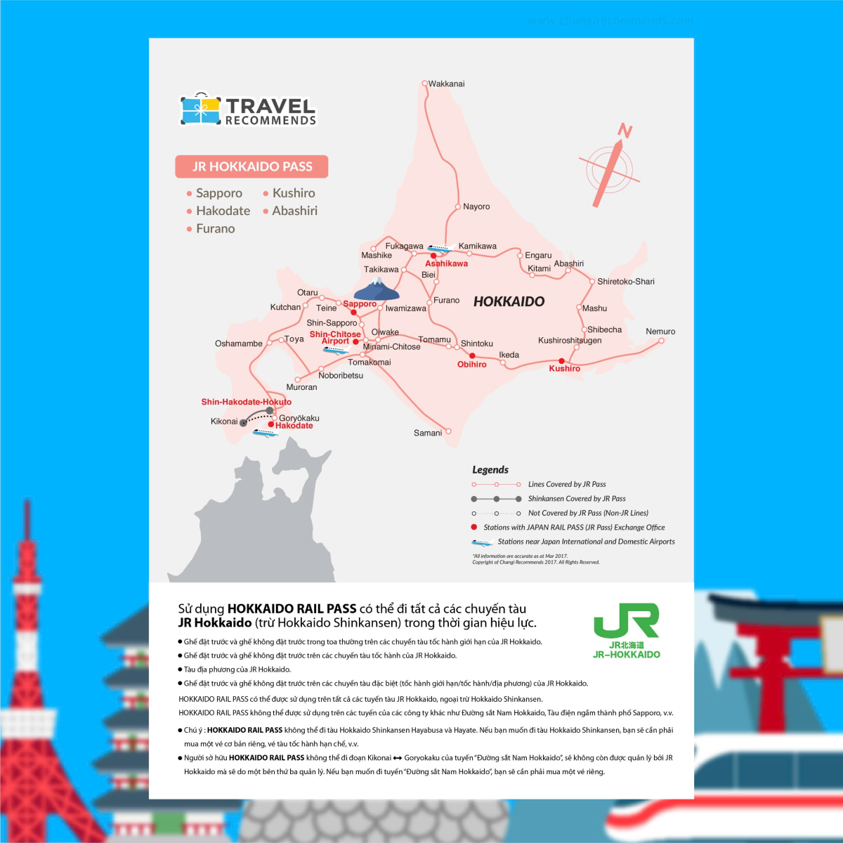 A poster with a map and a tower in the background

Description automatically generated